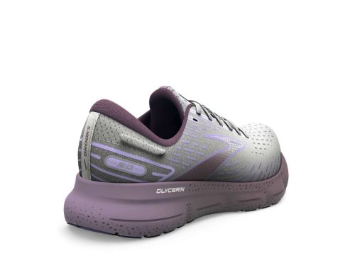 Brooks Glycerin20 B womens White orchid lavender3