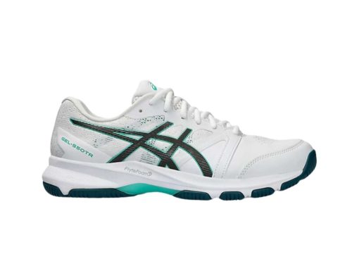 asics gel 550 tr mens wide 2e white aurora green 01