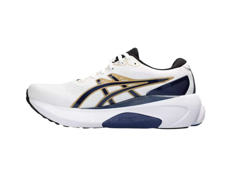 asics gel kayano 30 anniversary d mens white deep ocean 02 7b2f921e 0104 4989 ac77 a20605bfcbb2