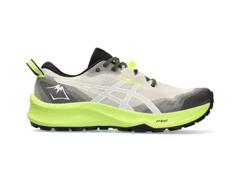 asics trabuco 12 mens d oatmeal white 250 02