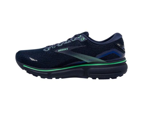 brooks ghost 15 mens b mu crown blue black green 02 a4934f86 c821 43ad b578 011312107282