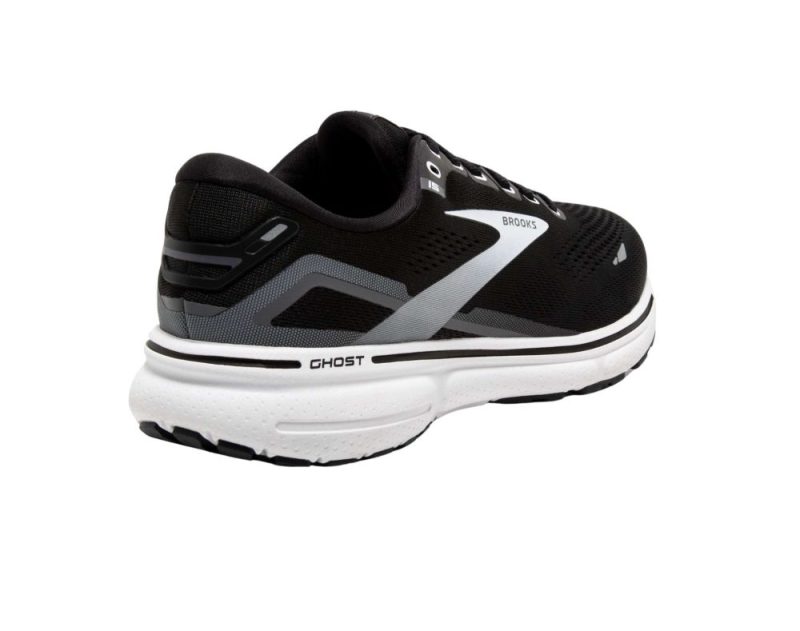 brooks ghost 15 womens d black white 06