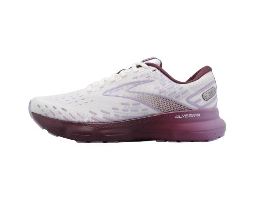 brooks glycerin 20 womens b white orchid lavender 02