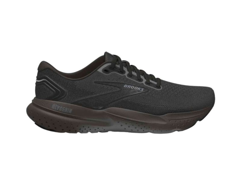 brooks glycerin 21 mens 2e black black 01