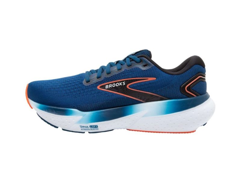 brooks glycerin 21 mens 2e blue opal black nasturtium 02