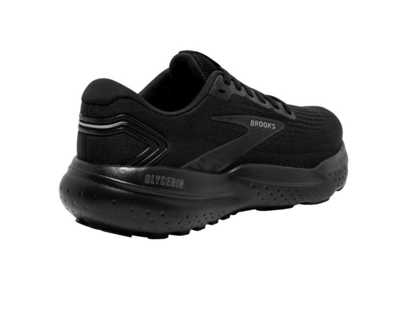 brooks glycerin 21 womens d black black 05