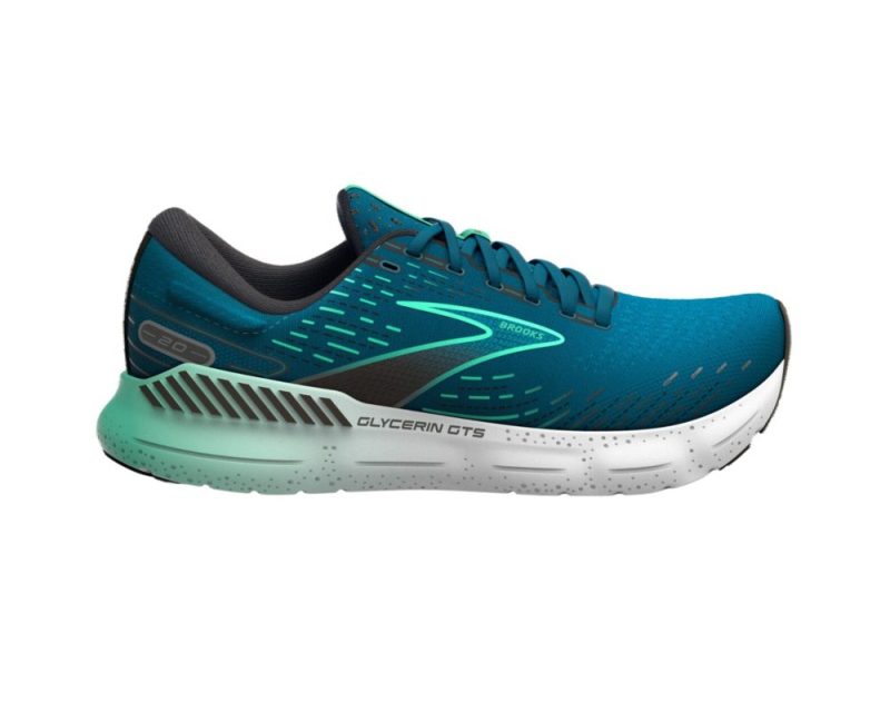 brooks glycerin gts 20 d men moroccan blue black spring bud 01