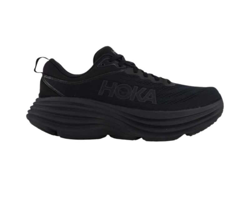 hoka bondi 8 2e men black black 01