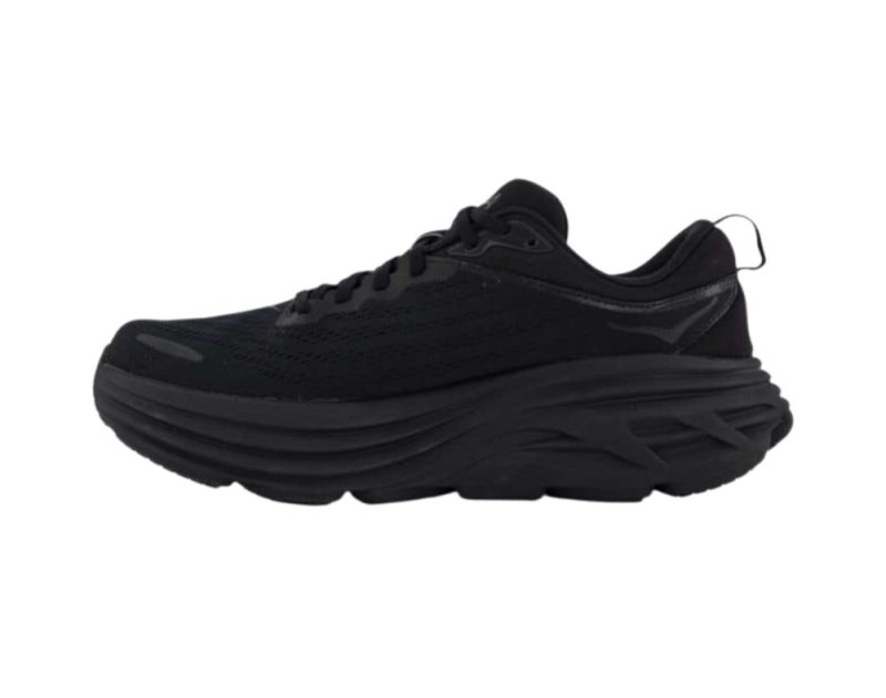 hoka bondi 8 2e men black black 03