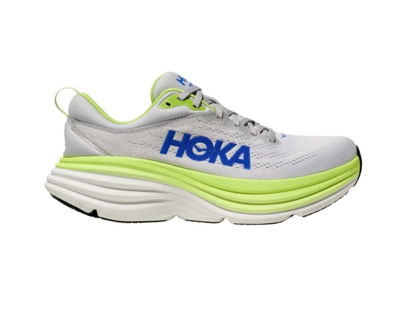 hoka bondi 8 mens b stardust lettuce STTC 01