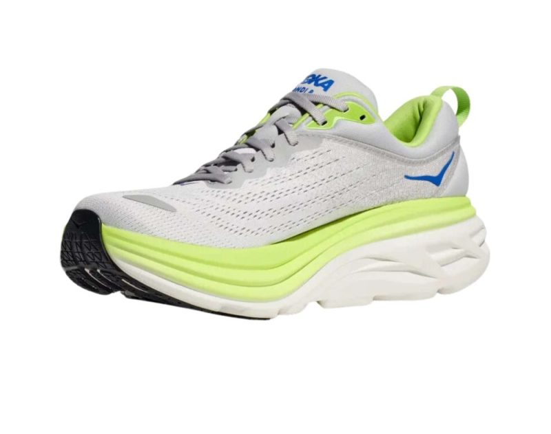 hoka bondi 8 mens b stardust lettuce STTC 02