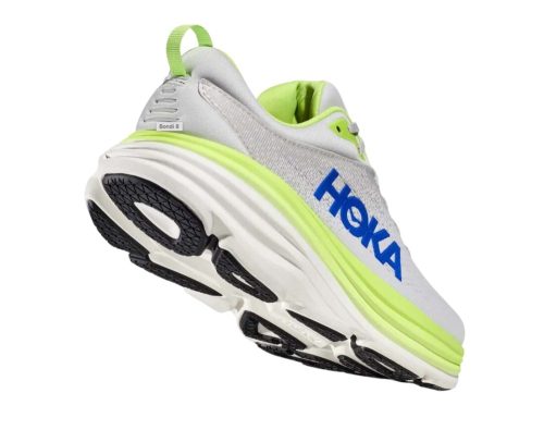 hoka bondi 8 mens b stardust lettuce STTC 04