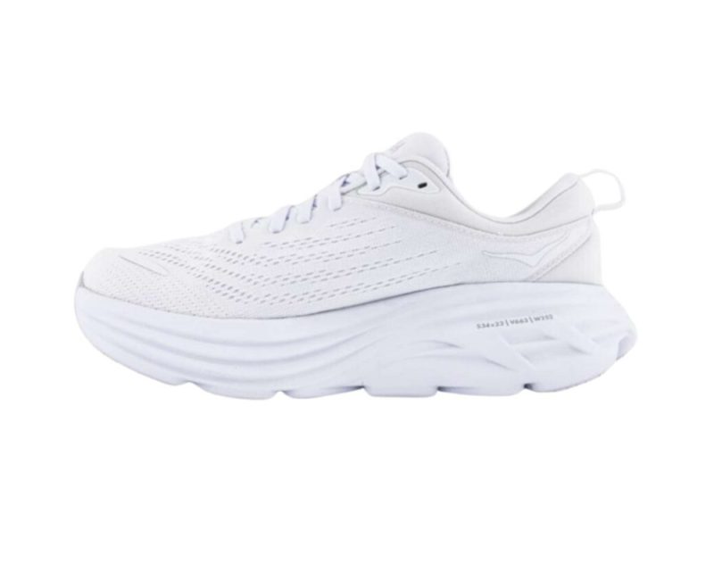 hoka bondi 8 womens b white white 02