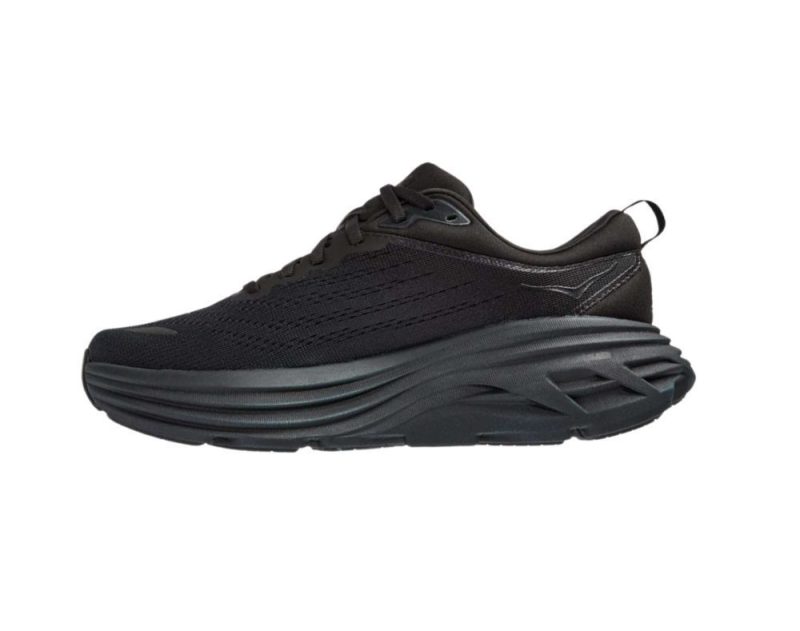 hoka bondi 8 womens d black black 02