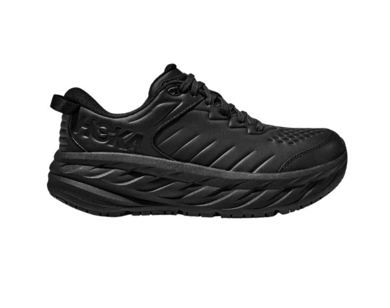 hoka bondi sr mens 2e black 01