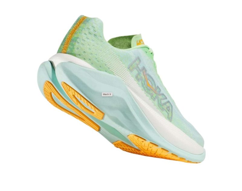 hoka mach x womens b ocean mist lime glow 04