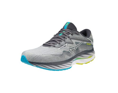 mizuno wave rider 27 d men pearl blue white bolt 02 4601c059 64a9 455e 8f7c 8f6e8f9454cd