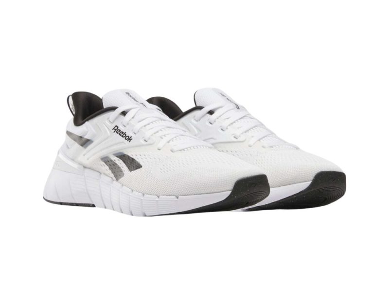 reebok nano gym mens b black white 012